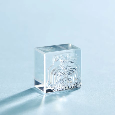 透明スタンプ「氷印」4-Type