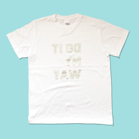 83 original ／Do It My Way 鏡文字TEE