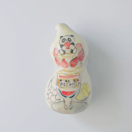 チャンキー松本 × esou ceramics ／ 蓋物 ひえひえ