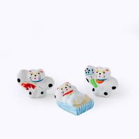 habotan ／ 土人形（普) ｜6月の招き猫