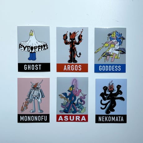 前田 麦 ／EOF Sticker  "MONONOFU"