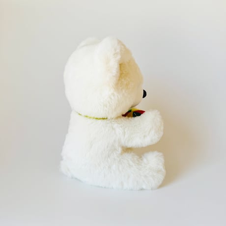 ぬいぐるみ 座りマリ持クマ
