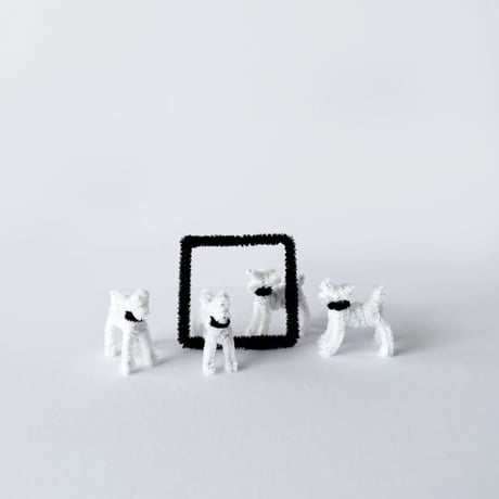 MOLER ／ mogol white 4dogs sets｜7