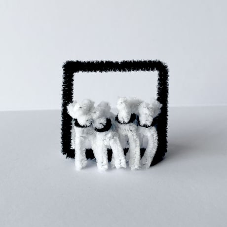 MOLER ／ mogol white 4dogs sets｜7