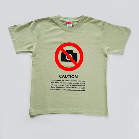 83 original ／ 撮影禁止 Tシャツ