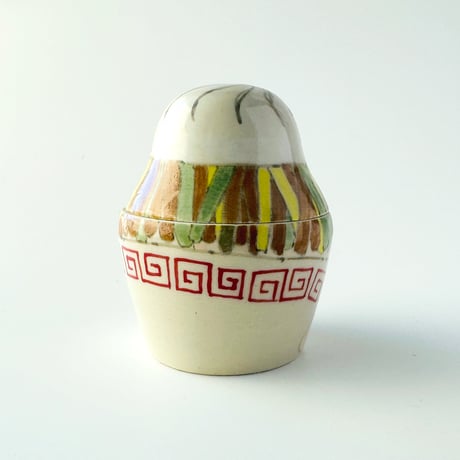 esou ceramics ／ 小籠包君マトリョーシカ型小物入れ
