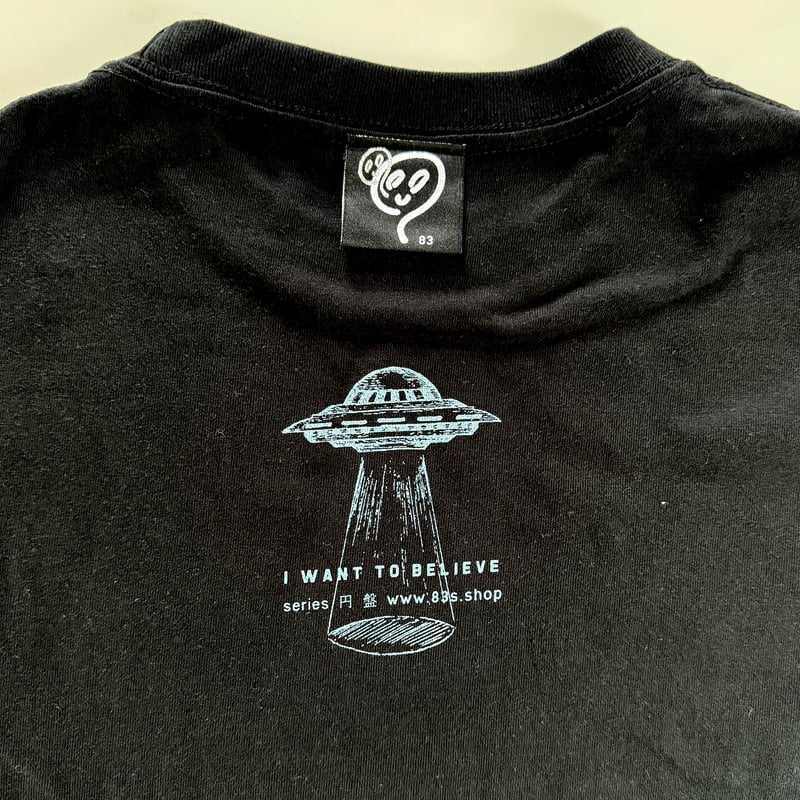 83 original / I WANT TO BELIEVE Tシャツ 農場|B:Black 83 original / I WANT TO BELIEVE Tシャツ 農場|B:Black