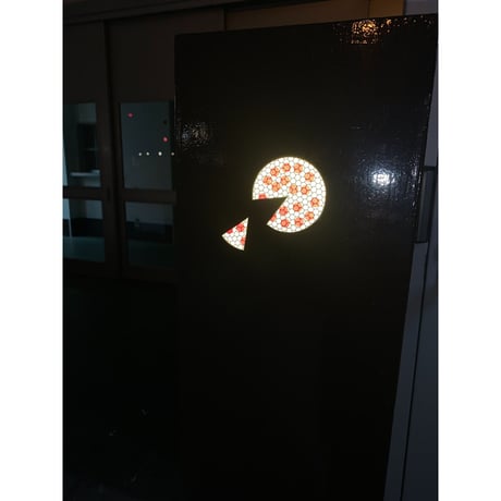 前田 麦 ／ PIZZA ｜高輝度反射ステッカー