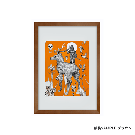 寺田克也 ／ Sasquatch Poster Print Edition 限定販売