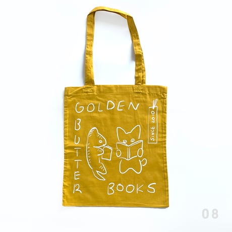 多田玲子 ／ GOLDEN BUTTER BOOKS トートバッグ 18-Color