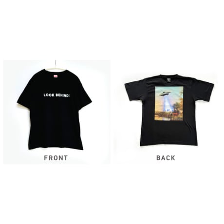 83 original ／ LOOK BEHIND! Tシャツ ｜ブラック