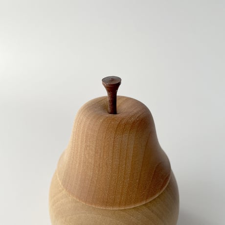 木製小物入れ　りんご・洋ナシ カバザクラ