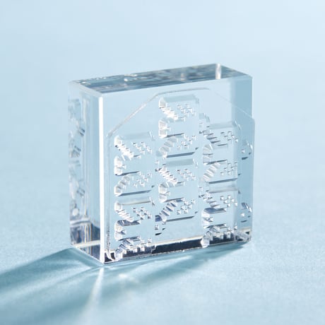 透明スタンプ「氷印」4-Type