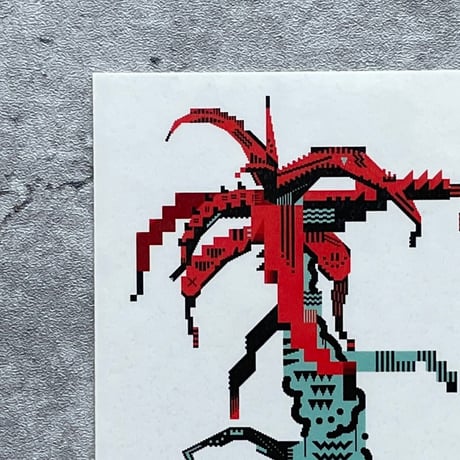 ヘルミッペ ／  Root rot aloe tattoo sticker タトゥーシール 根腐れアロエ