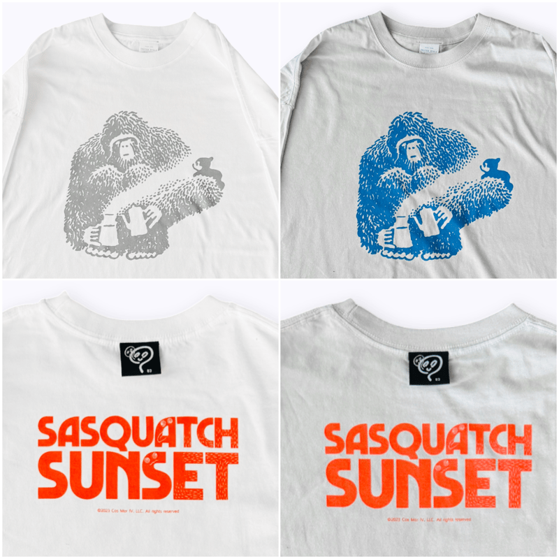 ピカチ★ 西村ツチカ ／ Sasquatch ロンT ビッグシルエット：フロストグレー