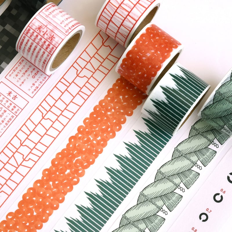 和紙田大學 ／ おみくじ ｜ マスキングテープ | はちみせ （83）