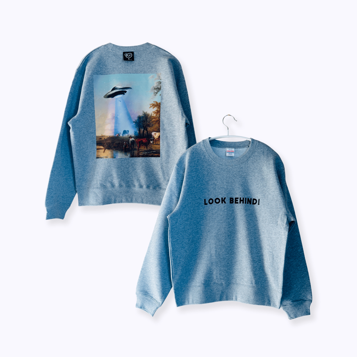 83 original ／ LOOK BEHIND! スウェット｜グレー | はちみせ （83）