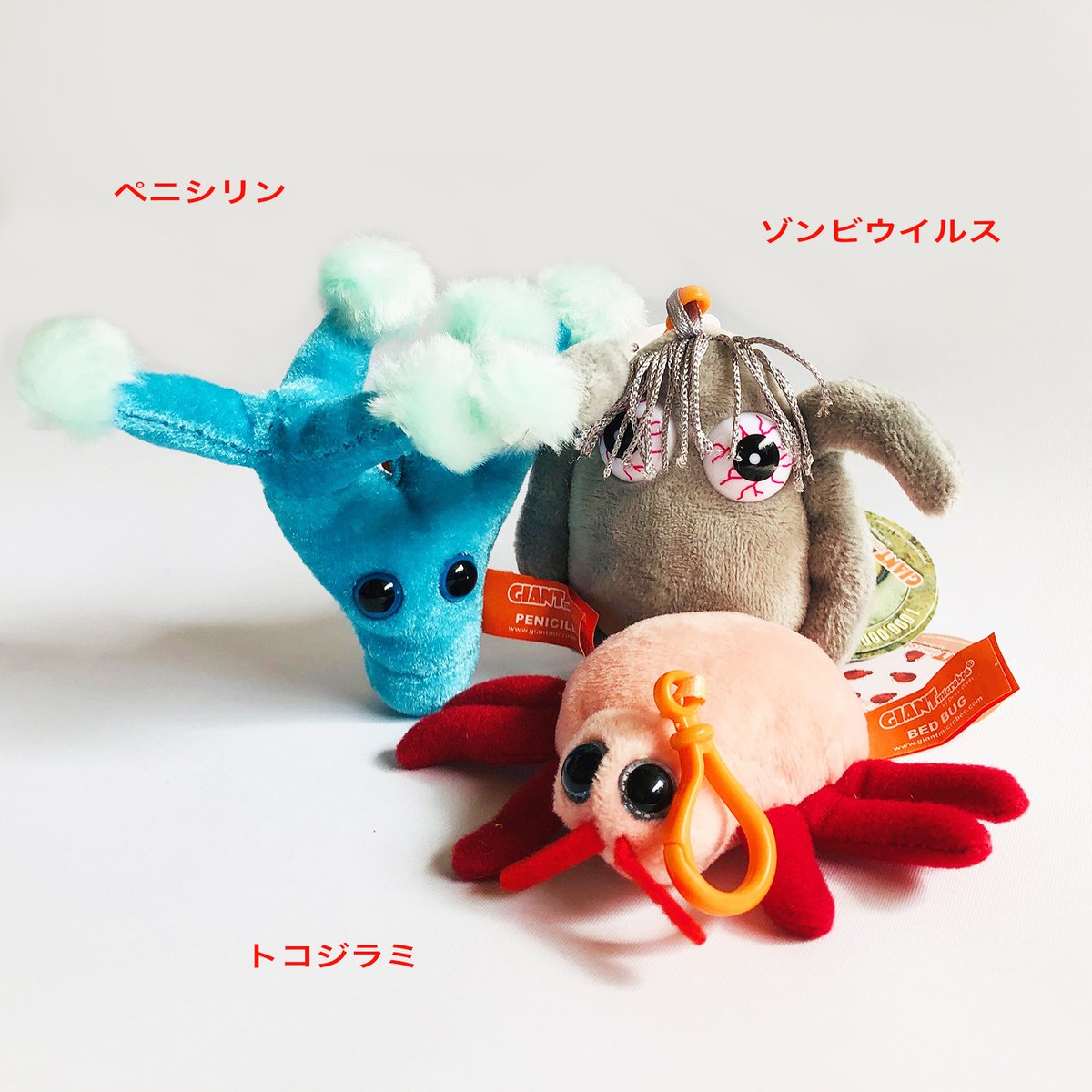 83SELECT ／ キーチェーン 微生物 ｜GIANTmicrobes | はちみせ （83）