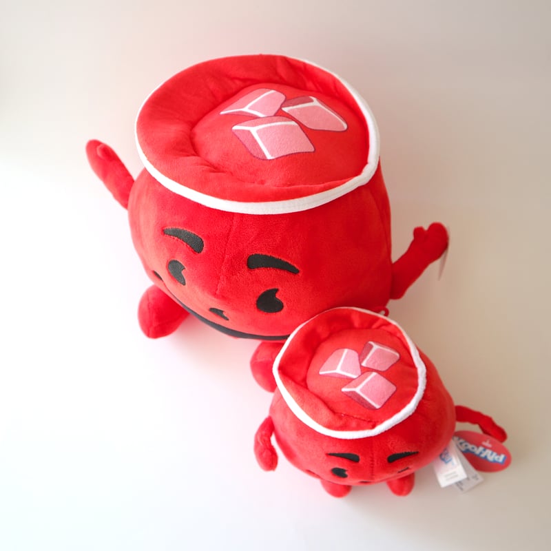 自作ぬいぐるみ　赤　10㎝ 自作ぬいぐるみ 赤 10㎝