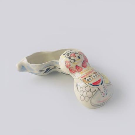 チャンキー松本 × esou ceramics ／ 蓋物 ひえひえ