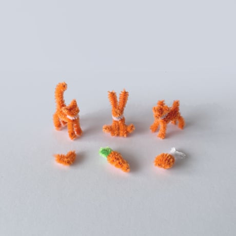 MOLER ／ mogol orange 3animals sets｜15