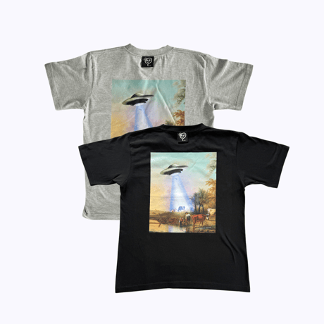 83 original ／ LOOK BEHIND! Tシャツ ｜グレー