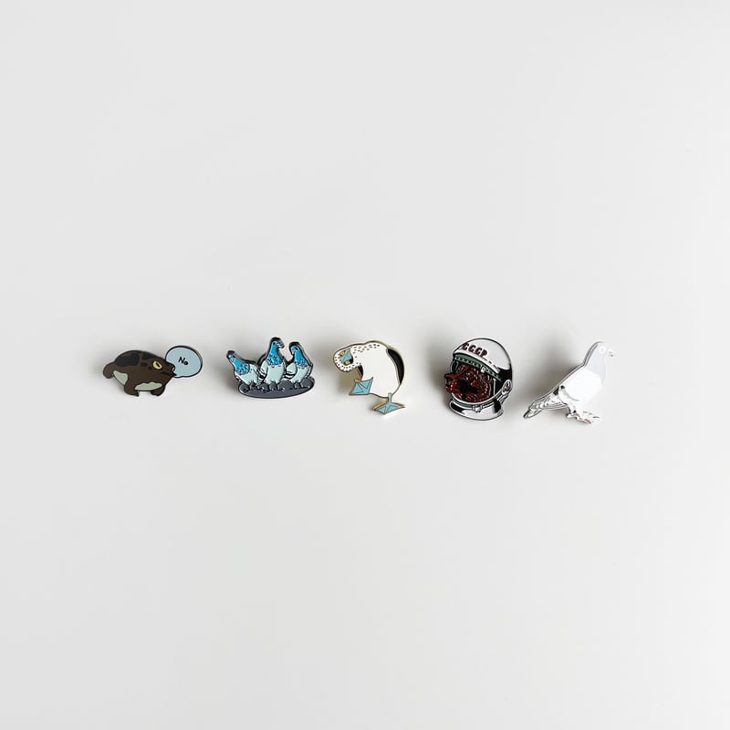 PINS LOVE Animals ピンバッジ | はちみせ (83) PINS LOVE Animals ピンバッジ | はちみせ (83)
