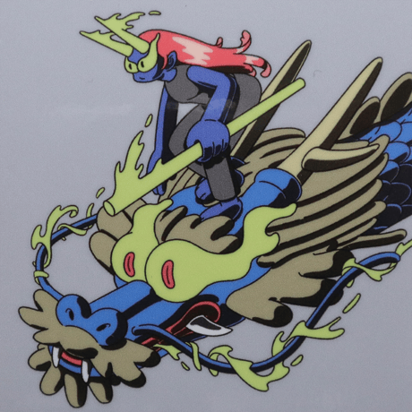 前田 麦 ／EOF Sticker  " RYUO"