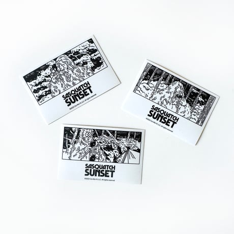 前田 麦 ／ Sasquatch Sunset Sticker