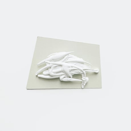 Maki Matsumoto ／ brooch EX-LL WHITE