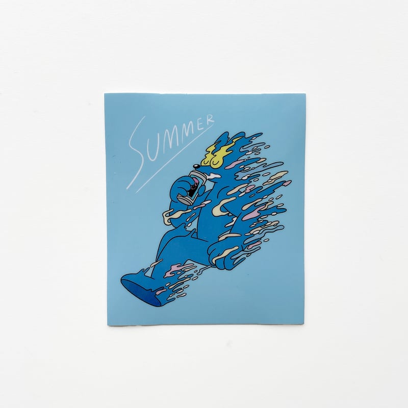 前田 麦 ／EYE OF FIRE STICKER 