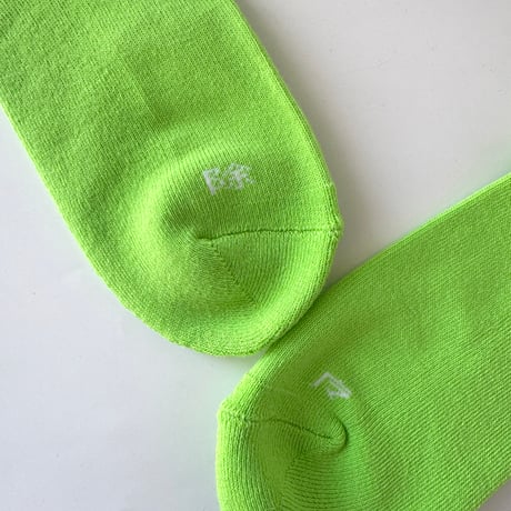 MAYOKÉ  ／  MAYOKÉ SOCKS  ｜LIME