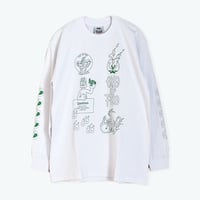 前田 麦 ／EYE OF FIRE ロンT Green