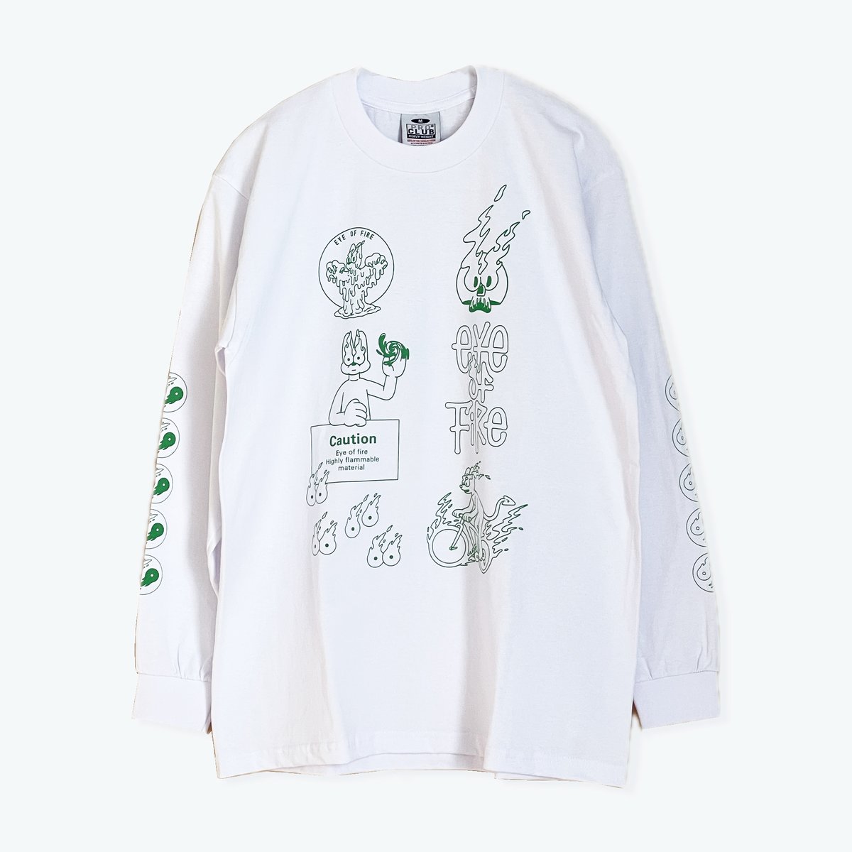 前田 麦 ／EYE OF FIRE ロンT Green | はちみせ （83）