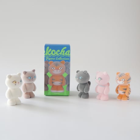 boiboi ／ ネコチャンズ フロッキーフィギュア 5-Type