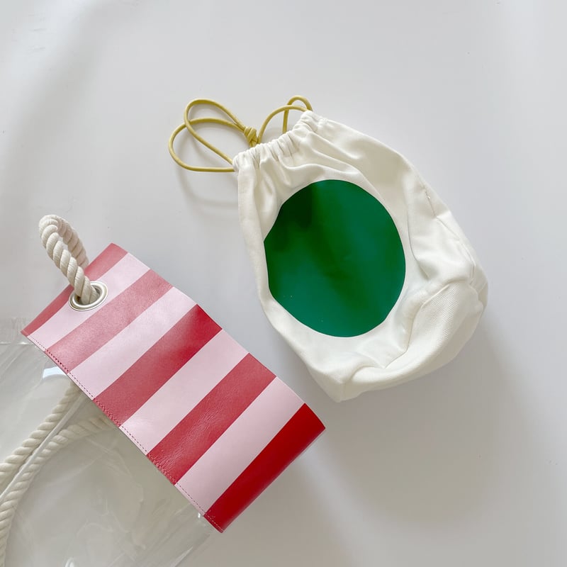monde work / BINUMO クリアバケットバッグ | はちみせ (83) monde work / BINUMO クリアバケットバッグ | はちみせ (83)