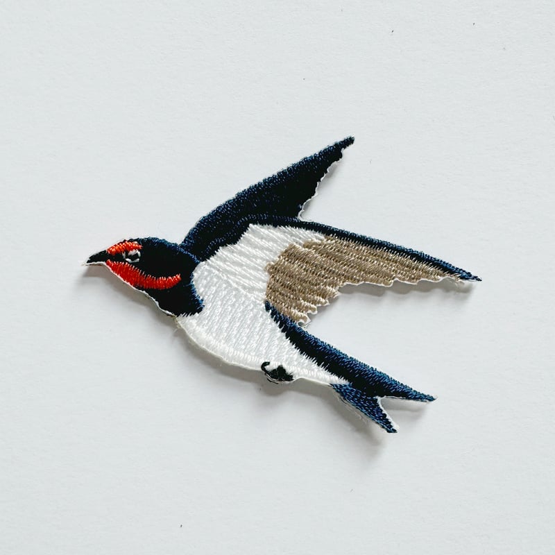 刺繍ワッペン [公園とかの鳥] | はちみせ （83）