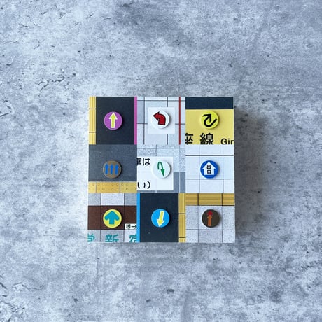 haco ／ Arrow/station Pushpin｜9-Set