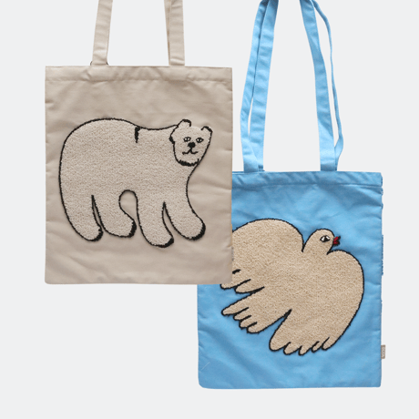 Olya ／ Fluffy tote bag