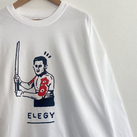 堀本勇樹 ／ 「ELEGY」ビッグシルエットロングスリーブTシャツ