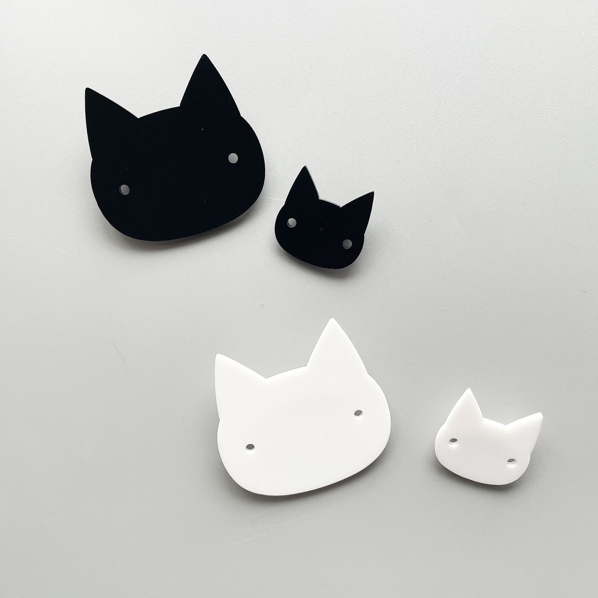 べつやくれい ／ ねこブローチ 2セット｜2-Color | はちみせ （83）