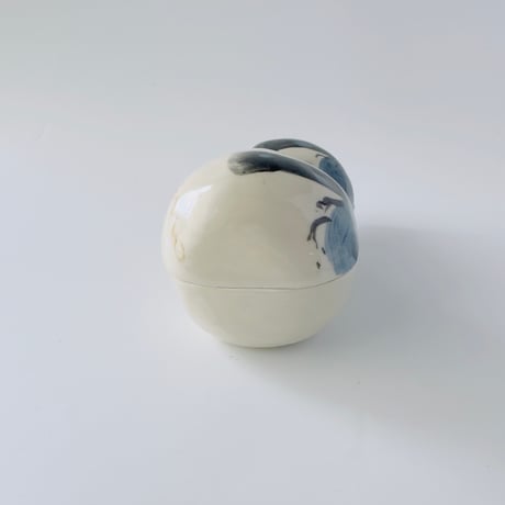 伊野孝行 × esou ceramics ／ 蓋物 松風に男