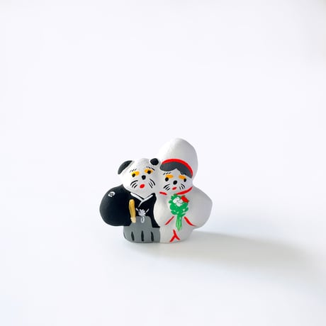 habotan ／ 土人形（大) ｜新郎新婦