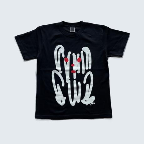 83 original ／ 犬Tシャツ 点と線