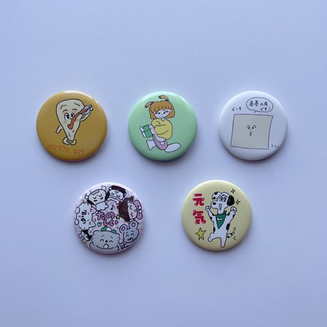りかちゃん ／ 缶バッジ はらいたチャン