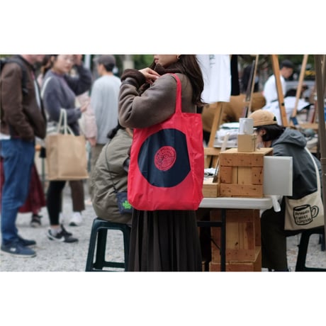 山鳩舎 ／ LP record totebag