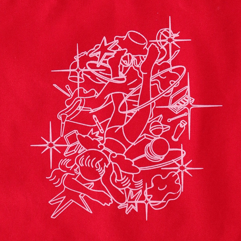 millitsuka × fumika hasegawa ／ シルクスクリーントートバッグ |