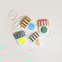 monde work ／ BINUMO クリアバケットバッグ