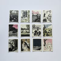 ポン豆ヤ ／ 春夏秋冬カードセット  12-Card：A
