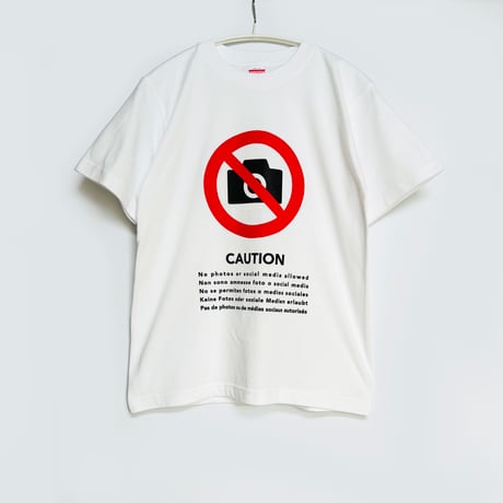 83 original ／ 撮影禁止 Tシャツ